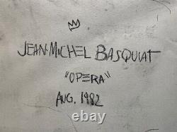 Basquiat Painting African-American Art Black Artist- Graffiti/urban Painting