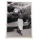 Beautiful African American Black Female Photo Twin Engine Plane 1940s 50s Read