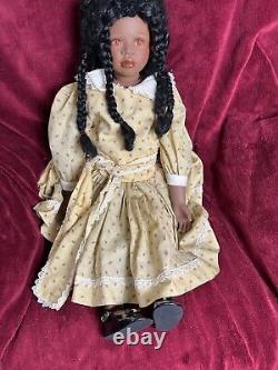 Beautiful African American Doll Marnie By Christine Orange