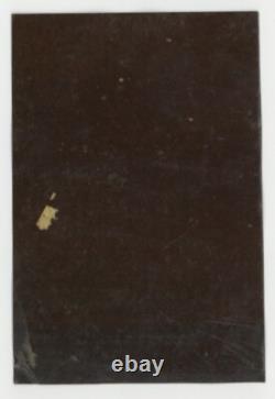 Beautiful Black Female 1860 Antique African American Elegant Ebony Woman Tintype