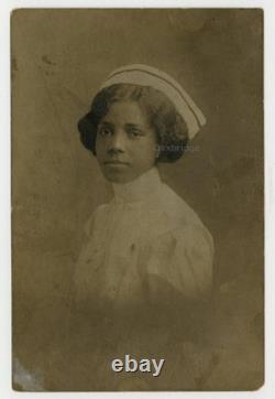 Beautiful Young African American Nurse 1900 Professional Black Woman RN Photo