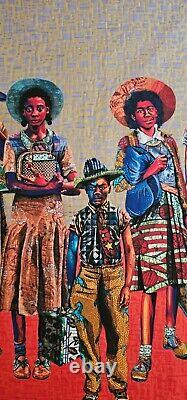 Bisa Butler The Warmth of Other Sons Art Print African American Quilting Artist