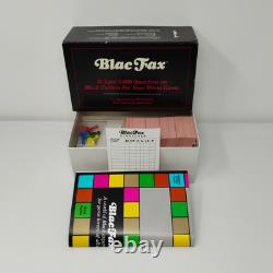 BlacFax Blac Fax Trivia Game African American Black Culture History Vintage 1985
