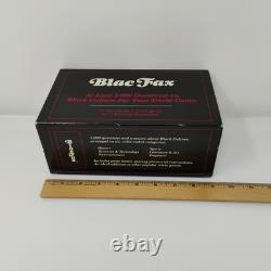 BlacFax Blac Fax Trivia Game African American Black Culture History Vintage 1985