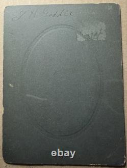 Black African American Cabinet Card Photo Teacher John L Gaddie Taylor County KY