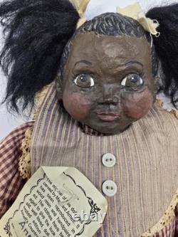 Black African American Doll Anna by Maynard Arnett's Country Store 146/500