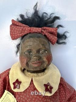 Black African American Doll Bessie Mae by Maynard Arnett's Signed 95/250