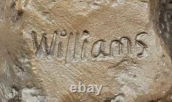 Black African American Musician Sax Jazz RB Player Bronze Marble