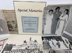 Black African American Photos Baptist Church Family History Singing Trio VTG Lot
