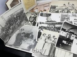 Black African American Photos Baptist Church Family History Singing Trio VTG Lot