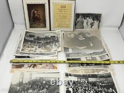 Black African American Photos Baptist Church Family History Singing Trio VTG Lot