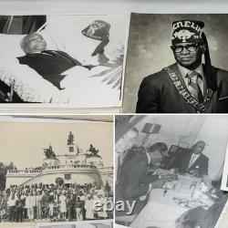 Black African American Photos Baptist Church Family History Singing Trio VTG Lot
