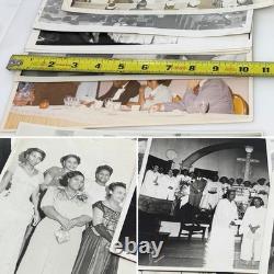 Black African American Photos Baptist Church Family History Singing Trio VTG Lot