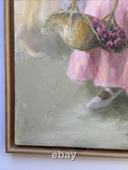 Black Americana Painting Portrait African American Family Famous Jean Fulton Oil