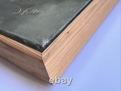 Black Americana Painting Portrait African American Family Famous Jean Fulton Oil