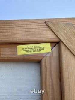 Black Americana Painting Portrait African American Family Famous Jean Fulton Oil