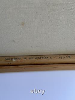 Black Americana Painting Portrait African American Family Famous Jean Fulton Oil