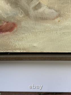 Black Americana Painting Portrait African American Family Listed Jean Fulton Oil