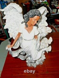 Black Angel African American Christmas Angel Tall 18 2002 Retired