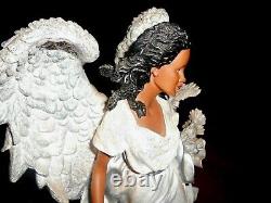 Black Angel African American Christmas Angel Tall 18 2002 Retired