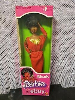 Black Barbie Doll 1979 Mattel 1293 Nrfb