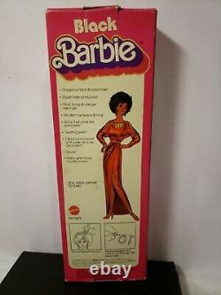 Black Barbie Doll 1979 Mattel 1293 Nrfb