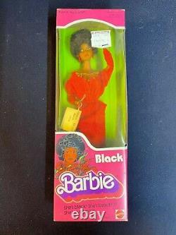 Black Barbie with Red Dress in box Vintage 1979 Mattel African American AA