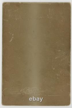 Black Buffalo Soldier 1898 African American Spanish War NY Belt Cabinet Photo