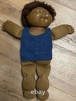 Black Cabbage Patch Boy Doll Vintage EXTREMELY RARE African American Collectible