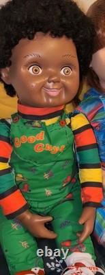 Black Chucky Doll African American Good Guy Doll Trick Or Treat Studios Plush