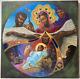 Black Jesus African American Religious Church Mural Style Vintage Rare Painting