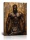 Black King Wall Decor African American Wall Art for Men Boy Living Room Bedro