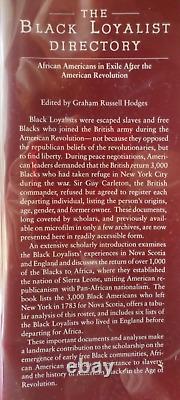 Black Loyalist Directory African Americans Exile American Revolution 1996