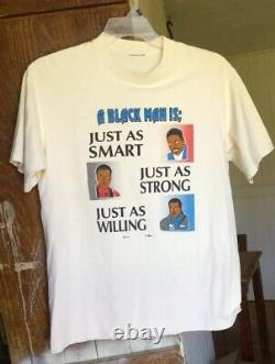 Black Man African American Pride T Shirt 1975 XL