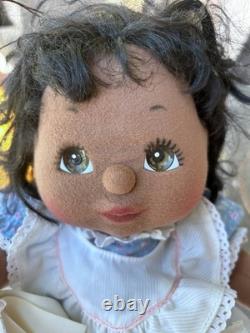 Black My Child Doll with Very Rare Book Accessory African American Baby Doll