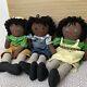 Black Raggedy Ann & Andy Dolls Vintage 26 Handmade African American -Lot Of 3