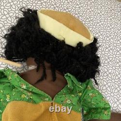 Black Raggedy Ann & Andy Dolls Vintage 26 Handmade African American -Lot Of 3