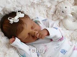 Black Realistic Reborn Baby Dolls Girls 18 Inch African American Lifelike