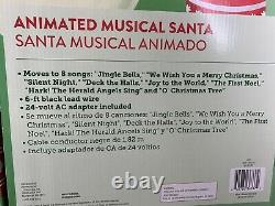 Black Santa Claus Mrs Santa Claus 28 Tall African American Musical Animated New
