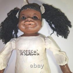 Blossom All Gods Children African American Girl Doll 12 Handmade Vintage 1987