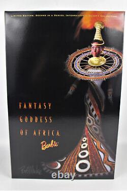Bob Mackie Goddess of Africa 1999 Barbie Doll #22044-NRFB WithOriginal Shipper