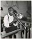 Bradley Smith Photo c. 1940 African American Trumpet New Orleans Jazz