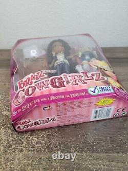 Bratz Cowgirlz Sasha Western Vintage MGA African American AA Doll Figure New