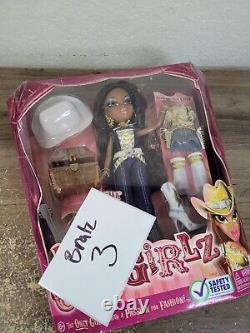 Bratz Cowgirlz Sasha Western Vintage MGA African American AA Doll Figure New