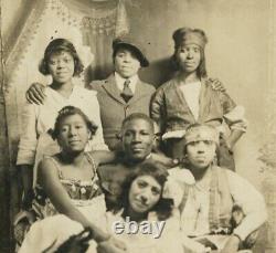 Brothel RPPC 1920 Black Prostitutes Ebony African American Flapper Girl Stripper