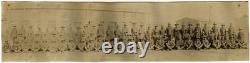 Buffalo Soldiers 1917 African American Black Regiment 367th Panoramic Photo Army
