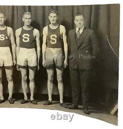C1920 PSU Track Team Sports Photo with Noted African American Student Athlete