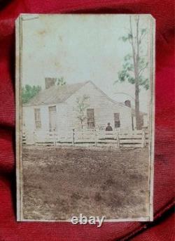 CDV Photo Brunswick, Missouri Locust Hill African American Black Woman