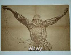 CHARLES WHITE 1964 ART PRINT POSTER LITHO AFRICAN AMERICAN BLACK FINE LA VTG Blm