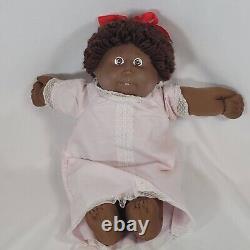 Cabbage Patch Kid Girl Doll 1986 #10 Dimples2 Teeth16African American Black